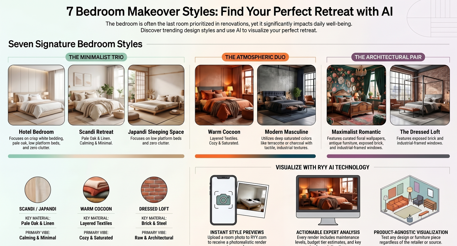 Bedroom Makeover Ideas: 7 Looks That Actually Work (And How to See Them in Your Room)
