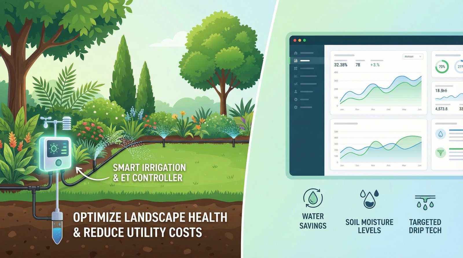 Smart Irrigation Systems: Cut Water Use by 50% or More