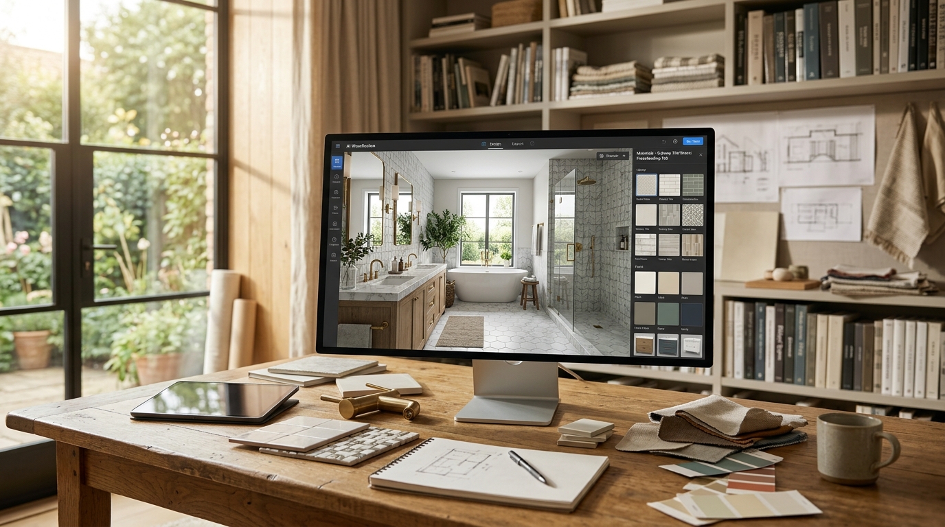 AI Bathroom Design: Visualise Your Dream Renovation