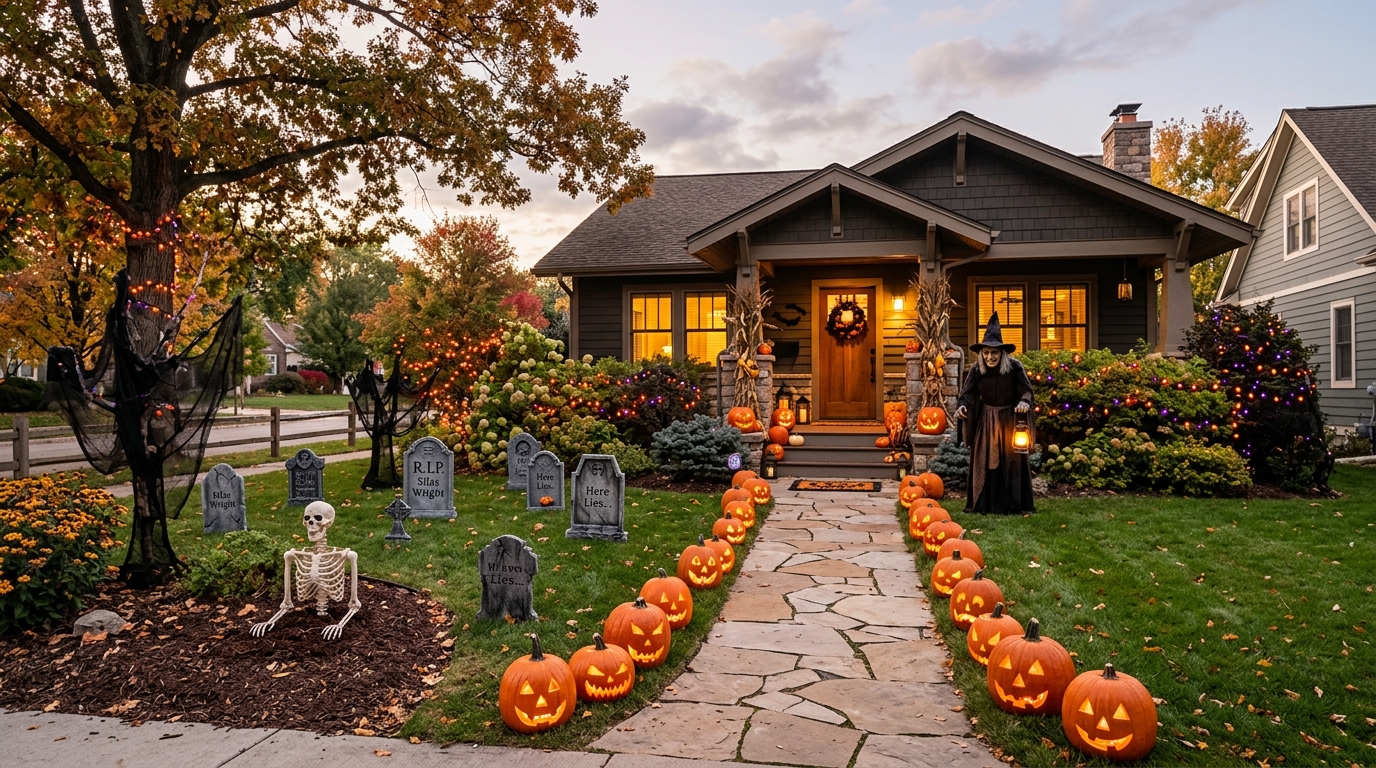 Halloween Yard Decorations: See Your Display Before Buying